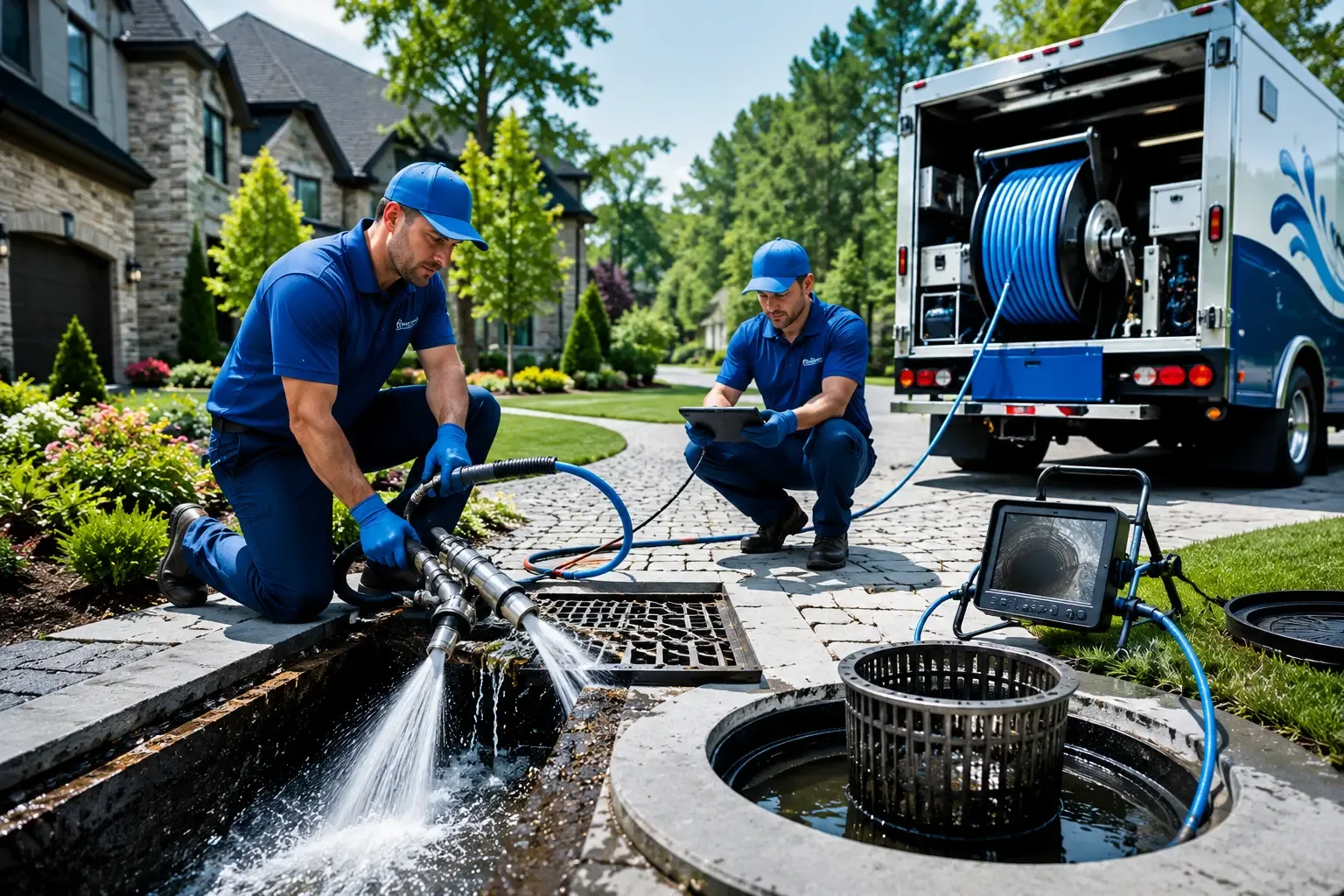 Local outdoor drain cleaning professionals in Thurston, OH