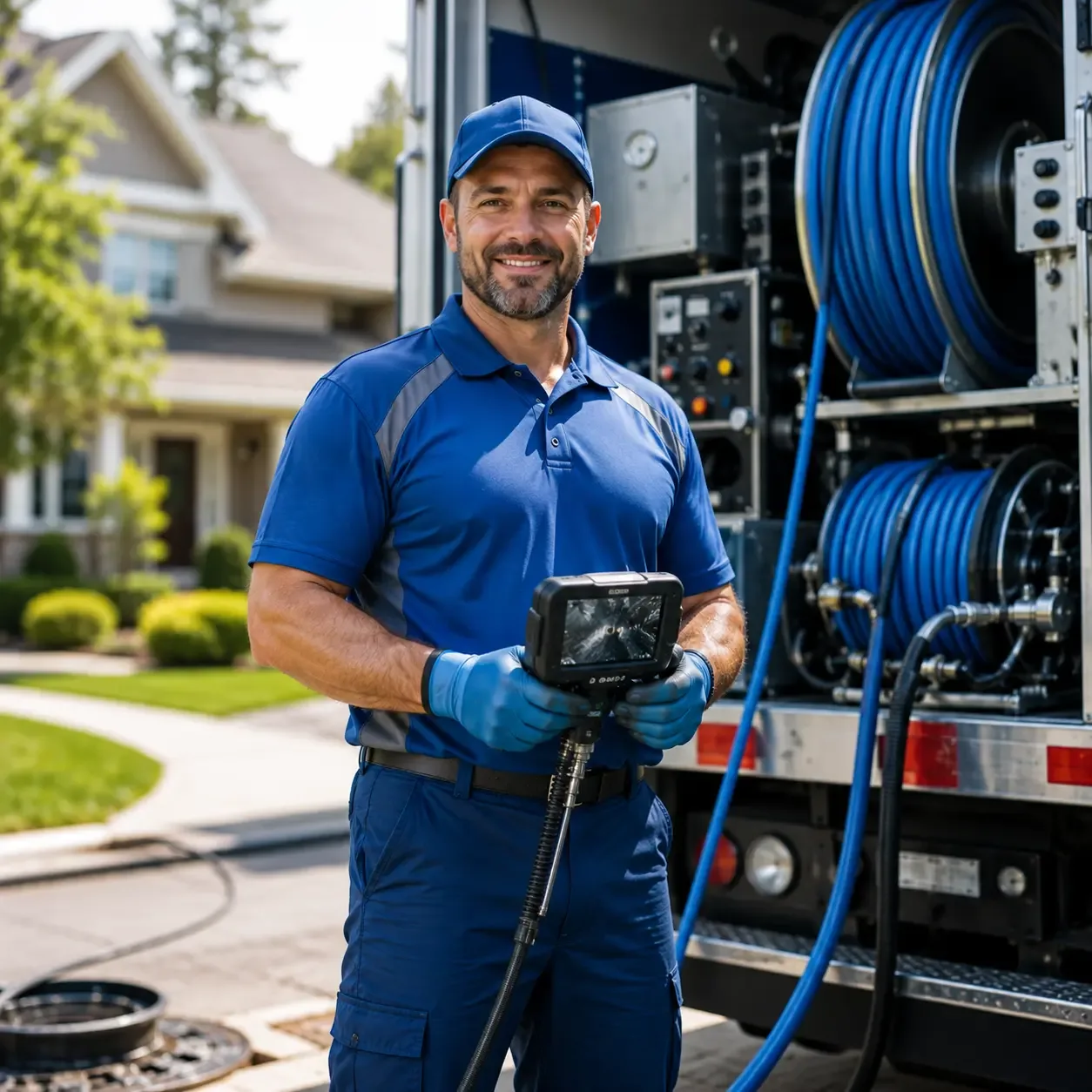 Local outdoor drain cleaning specialists in Thurston, OH